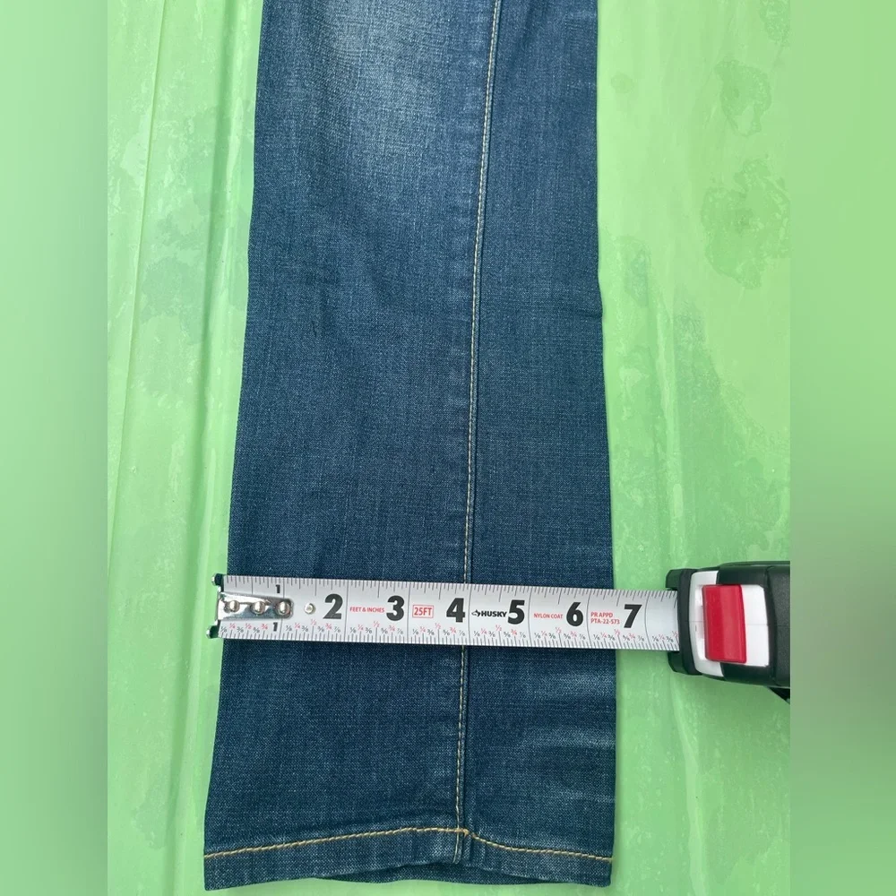 LOW RISE VINTAGE Women’s Blue Denim Jeans - Classic Bootcut SIZE 1 - Picture 7 of 15
